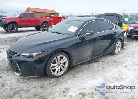 2021 Lexus Is 300 из США, поврежденный, VIN JTHAA1D26M5110125